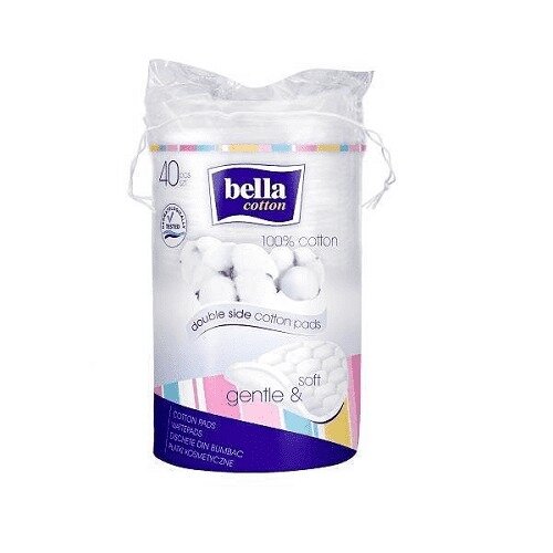 Ватные диски Bella Cotton овальные 40 шт.