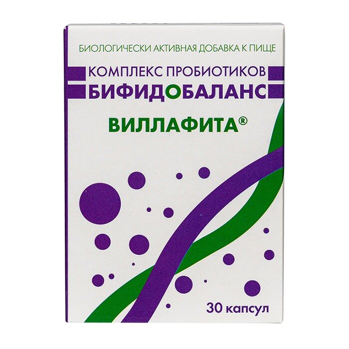 Комплекс пробиотиков Бифидобаланс Villaphyta капсулы 30 шт.