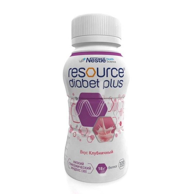 Смесь resource diabet plus strw 200г 12383736