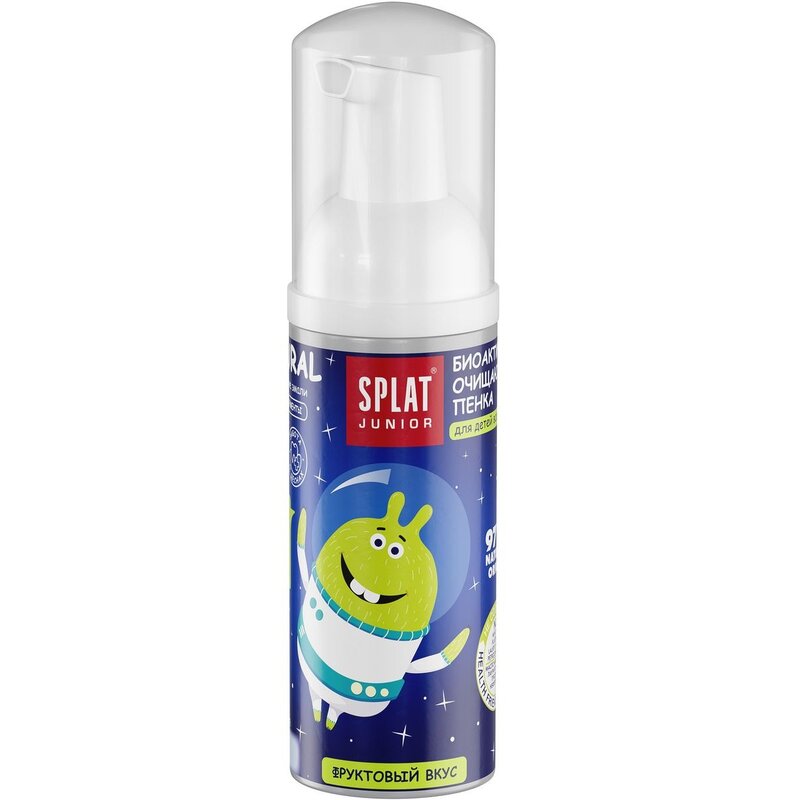 Пенка очищающая детская Splat Junior для полости рта 50 мл