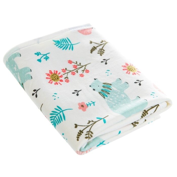 Пеленка на непромокаемой основе 30x45 см Мишки арт.7487794