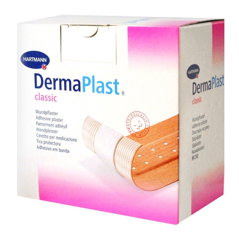 Пластырь на рану Hartmann dermaplast classic 6.0х500