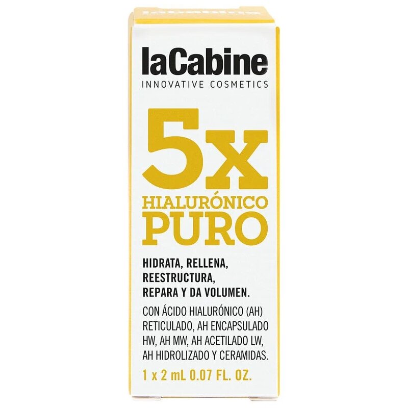 Комплекс La Cabine 5xPure Hyaluronic в ампулах 2 мл