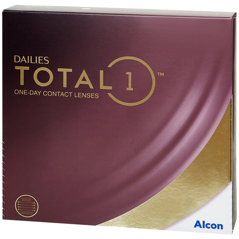 Линзы контактные Alcon/Алкон dailies total 1 (8.5/-9,50) 90шт