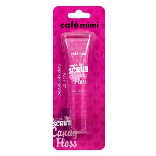 Скраб для губ Cafe Mimi сахарный 15 мл