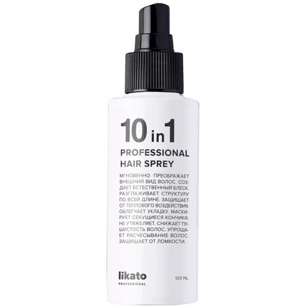 Спрей для волос Likato Professional 10 в 1 мгновенное восстановление активатор роста 100 мл