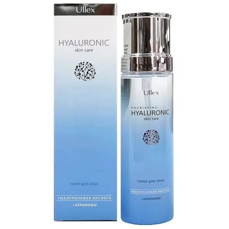 Тонер для лица Ullex Hyaluronic Acid керамиды 120 мл