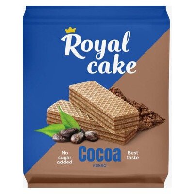 Вафли Royal Cake на сорбите с какао 120 г