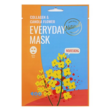 Dearboo collagen&amp;canola flower маска для лица питательная 27мл