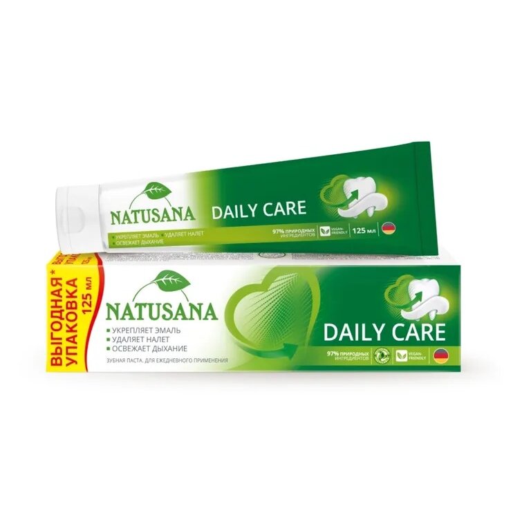 Зубная паста Natusana Daily Care 125 мл