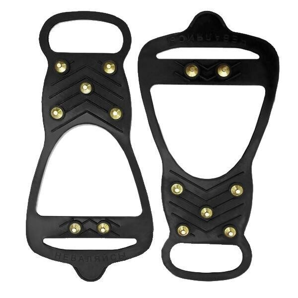 Ледоходы Неваляйсы Премиум съемные резиновые с шипами 7+7 р.33-38