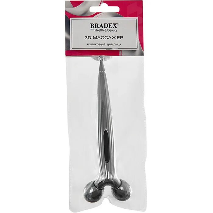 Массажер Bradex 3D для лица роликовый x1