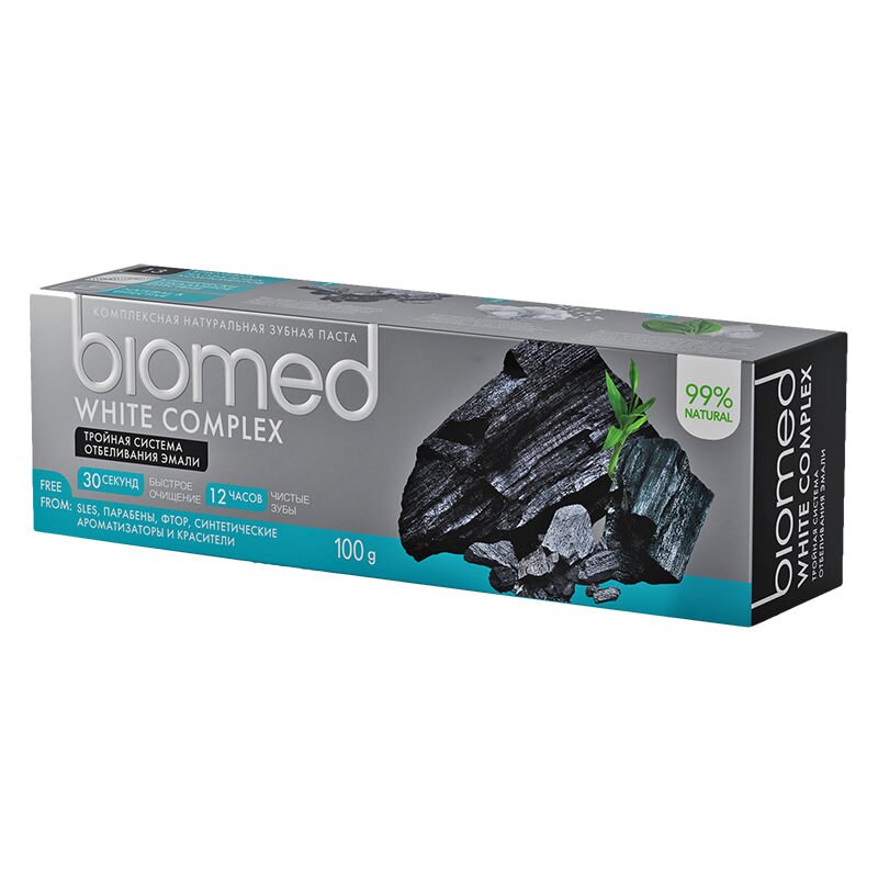Зубная паста Biomed White Complex отбеливающая 100 г туба