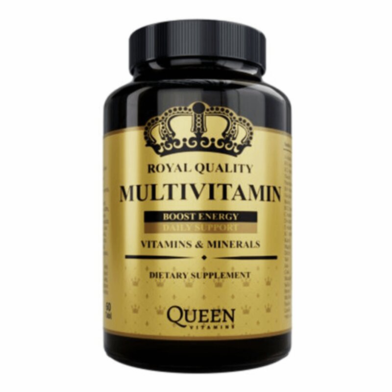 Мультивитамины и минералы Queen Vitamins таблетки 1,11г 60шт