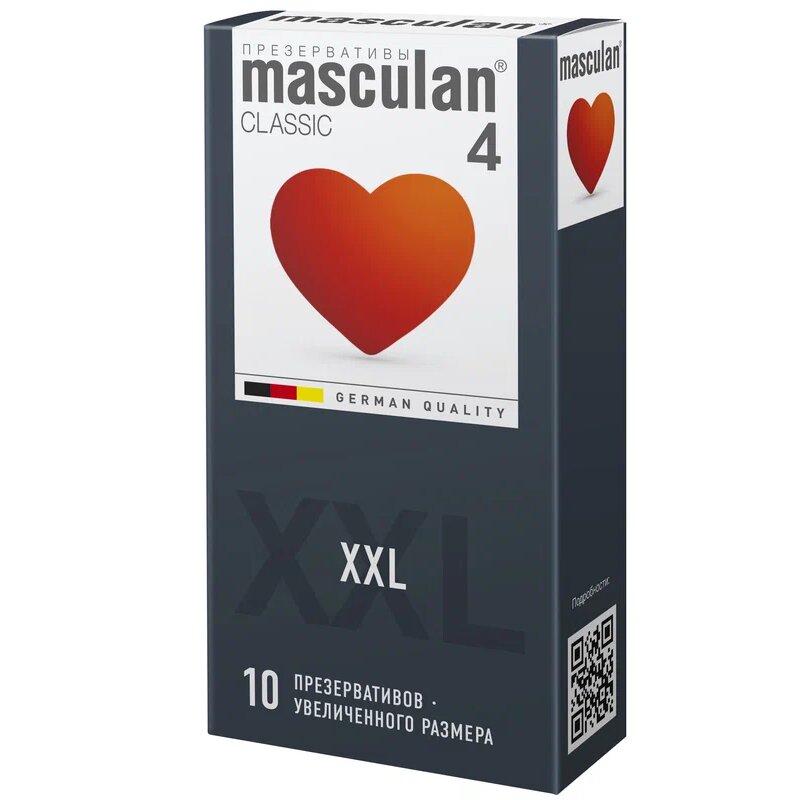 Masculan презервативы masculan 4 classic №10 увеличенных размеров, розового цвета