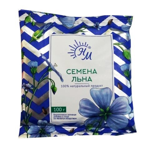 Льна семена СолНат 100 г