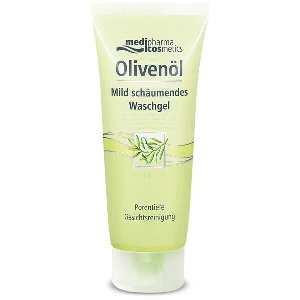 Гель Medipharma cosmetics olivenol для умывания пенящийся 100 мл