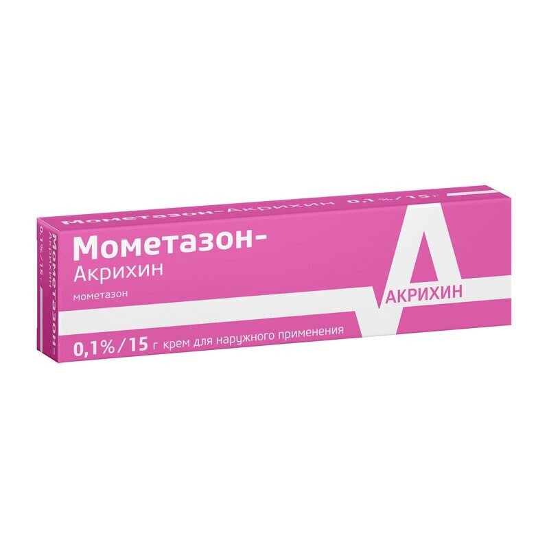 Мометазон Акрихин крем 0,1% туба 15 г