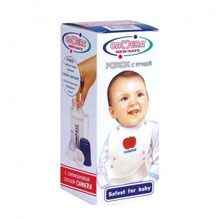 Рожок с ручкой Camera 50095/10095 140 мл