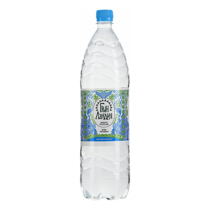 Вода питьевая негазированная Грин ландия 1.5 л