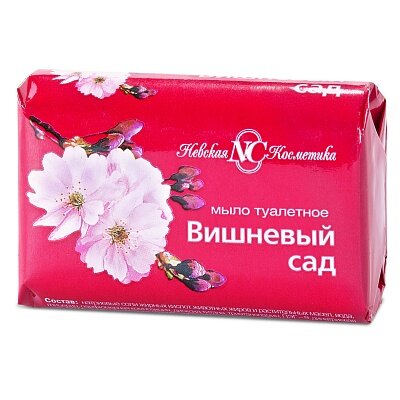 Невская косметика мыло 90г обертка п/эт вишневый сад