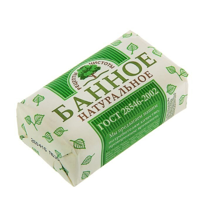 Туалетное твёрдое мыло "Банное" 180 г