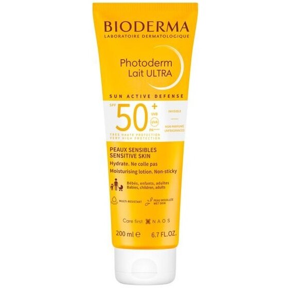 Молочко солнцезащитное Bioderma Photoderm Ultra для чувствительной кожи SPF50+ 200 мл