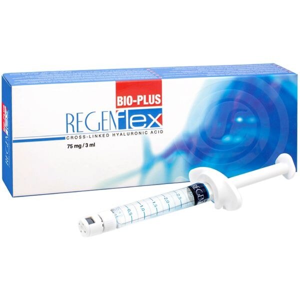 Регенфлекс Bio-Plus протез синовиальной жидкости шприц 75мг/мл 3мл