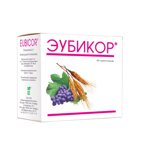 Эубикор 3 г 30 шт. пор. пак.