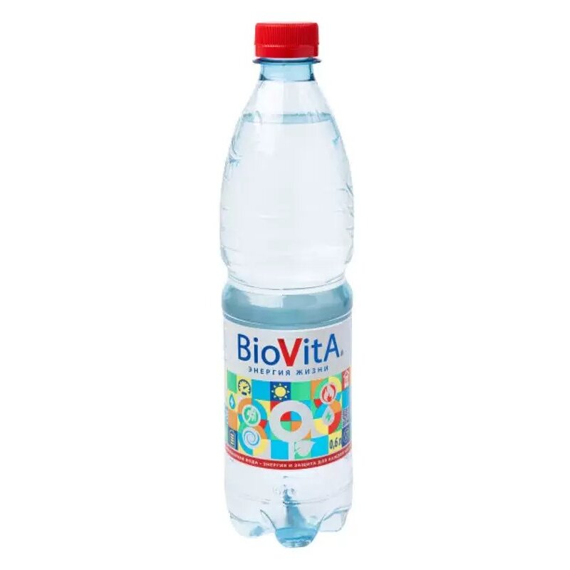 Вода питьевая Биовита ПЭТ 0,6 л