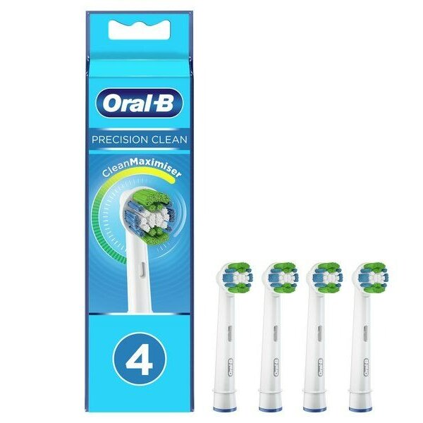 Насадки сменные Oral-B/Орал-Би для электрической зубной щетки Precision Clean CleanMaximiser EB20RB 4 шт.