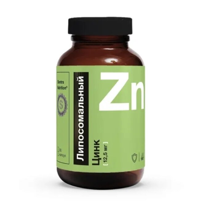 Липосомальный цинк Elentra Nutrition капсулы 60 шт.