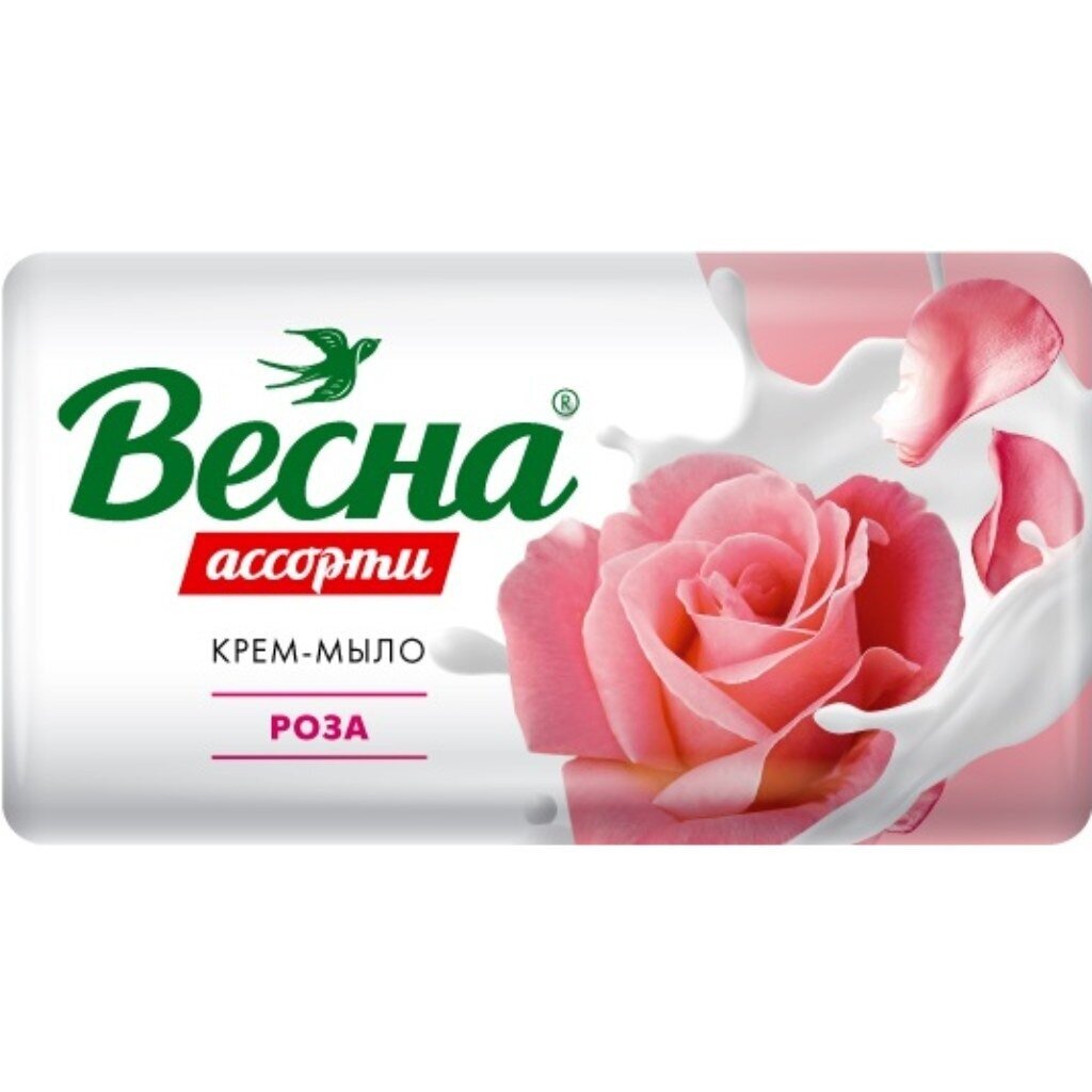 Мыло Весна Ассорти роза 90 г