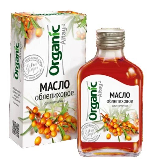 Масло облепиховое Organic Altay 100 мл