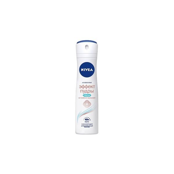 Антиперспирант-спрей Нивея (Nivea) Fresh Deo эффект пудры 150 мл