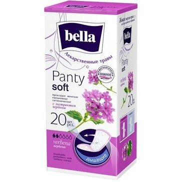 Прокладки ежедневные Bella Panty Soft Herbs Verbena 20 шт.