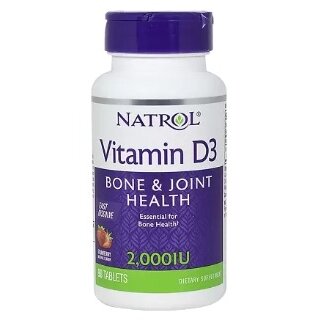 Витамин Д3 Natrol 2000 МЕ таблетки 90 шт.