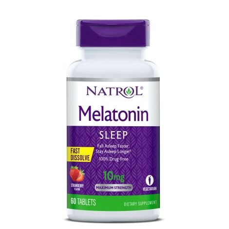 Мелатонин Natrol таблетки 10 мг 60 шт.