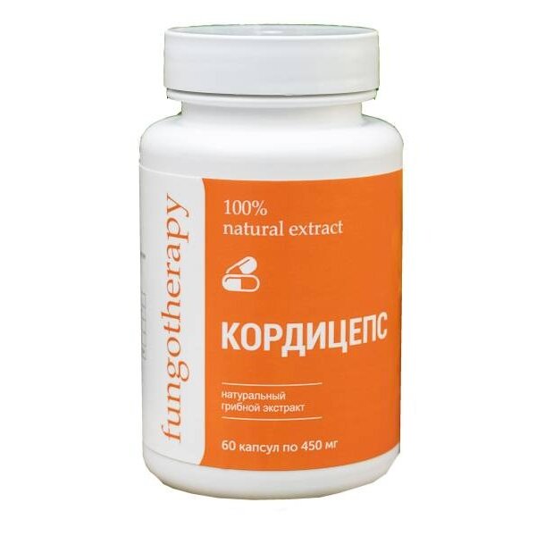 Кордицепс экстракт капсулы 60 шт.