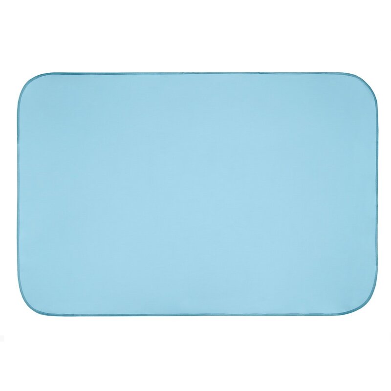 Клеенка-наматрасник Рокси Кидс (Roxy-Kids) пвх-покрытием резинками-держателями голубая 70х100см r-0068