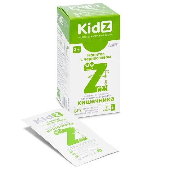 KidZ (КидЗ) напиток для детей с черносливом саше 9 шт.