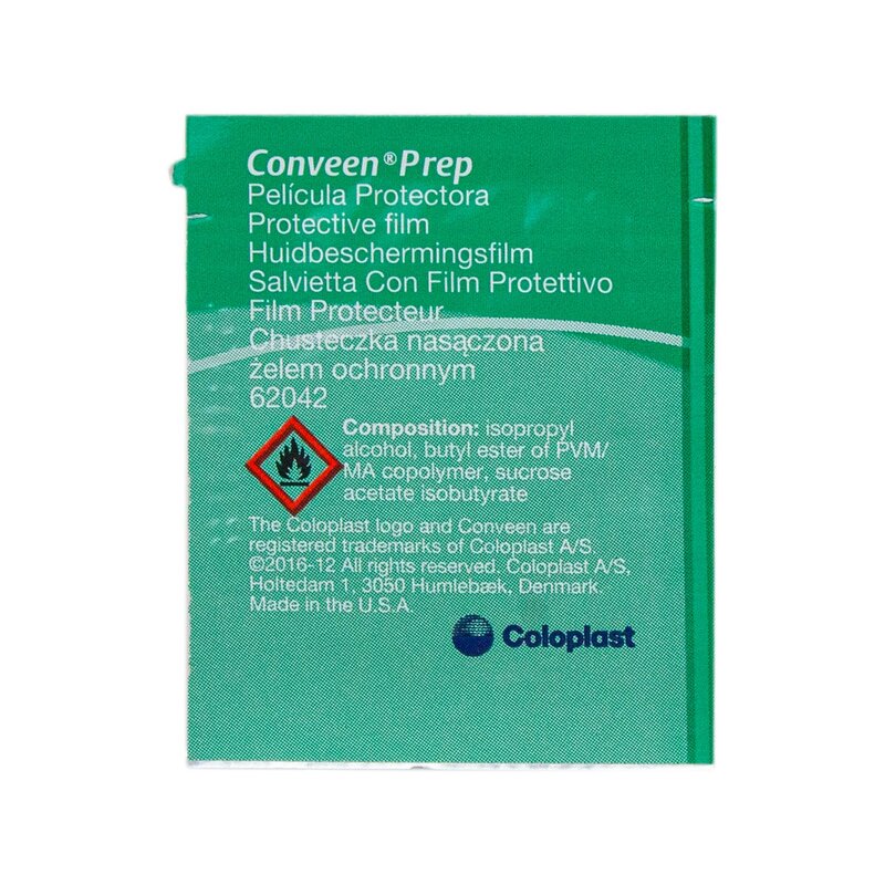 Салфетки Coloplast Conveen Prep Защитная пленка арт. 62042