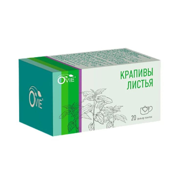 Крапивы листья Ови (Ovie) фильтр пакеты 1,5г 20 шт.