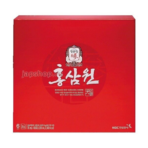 Hong sam won напиток негазированный безалкогольный с экстрактом корейского красного женьшеня 50 мл пакеты 30 шт.