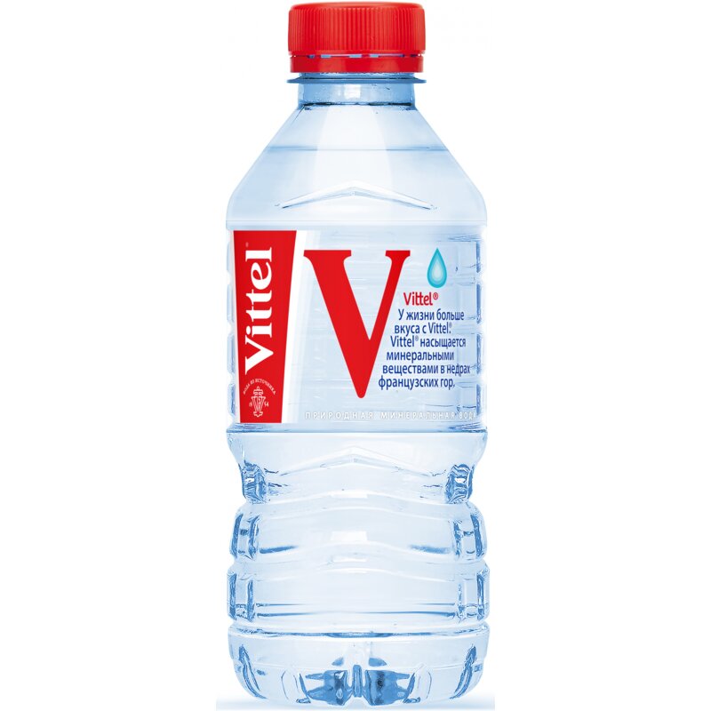 Вода Vittel природная столовая негазированная 0,33 л