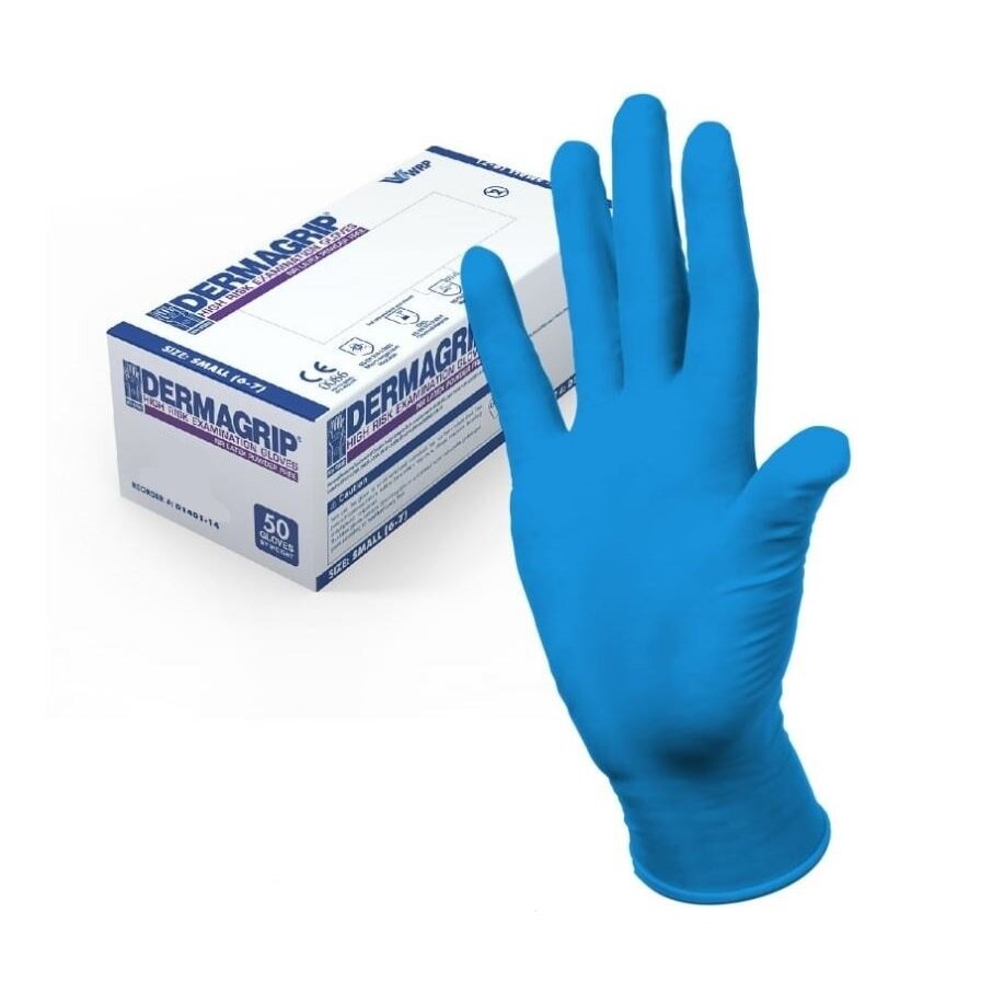 Перчатки Diamedical high risk смотровые н/стер. латексные неопудренные р.L 50 шт.