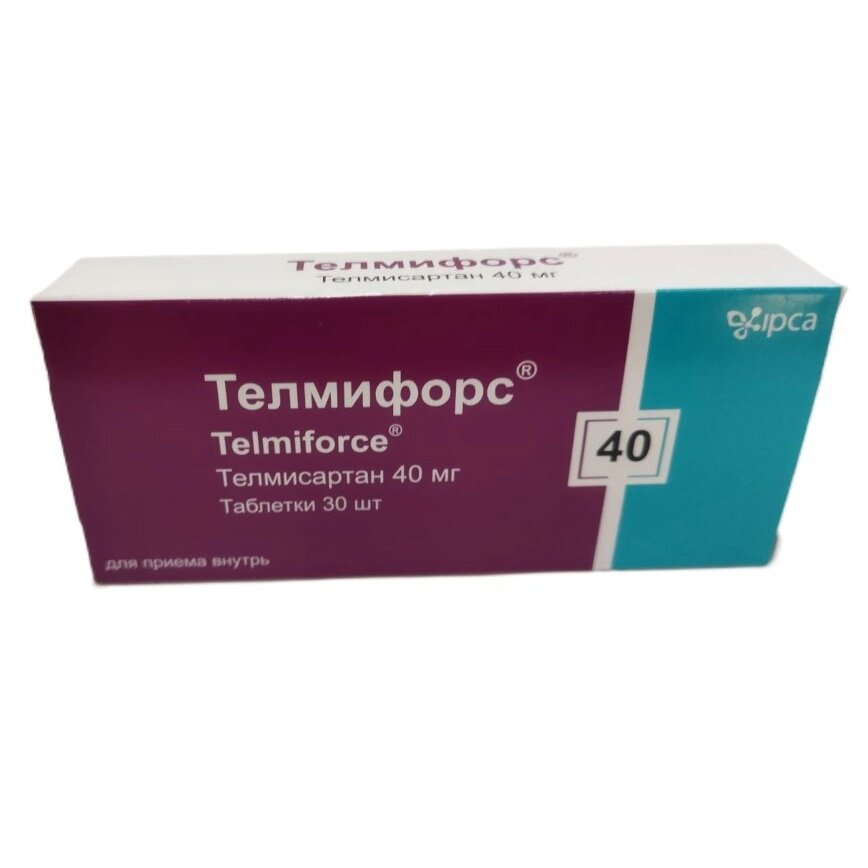 Телмифорс таблетки 40 мг 30 шт.