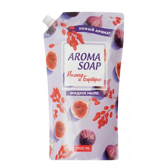 Жидкое мыло Aroma Soap Инжир и барбарис 1 л