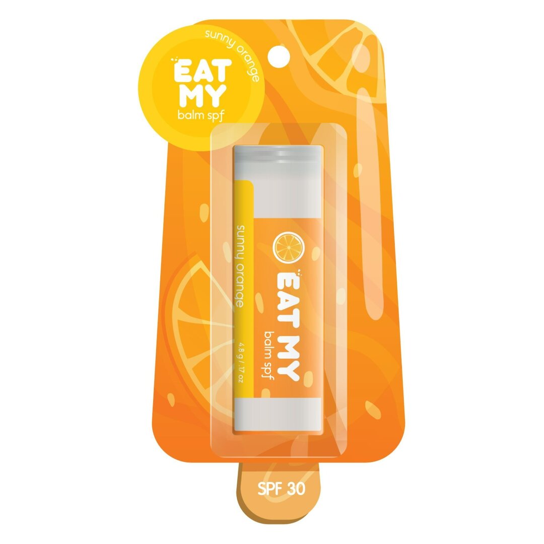 Eat my бальзам для губ spf 30 солнечный апельсин 4.8 г