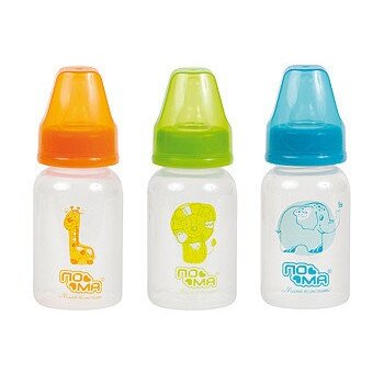 Бутылочка Пома арт.2810 с силиконовой соской медленный поток 140 мл